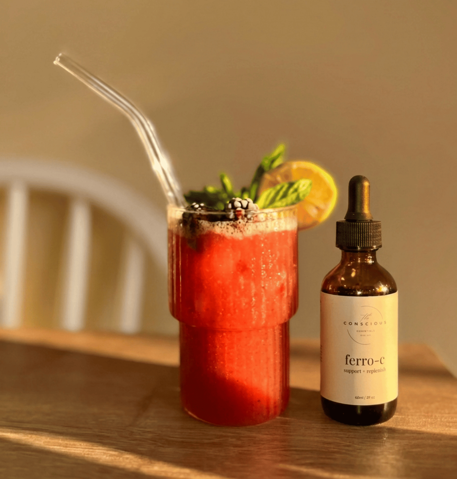 Sunshine  Berry Cooler