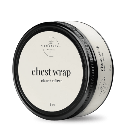Chest wrap container with &
