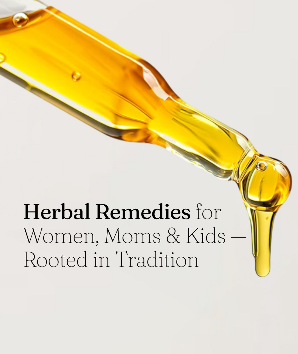 herbal Tincture photo and herbal remedies for women, moms, and kids rooted in tradition.